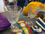 Vtg 1899 Shriner Pez Cap Hat Glass Goblet Pittsburgh Pagent Badge Sash Fraternal