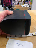 Bose Acoustimass Double Cube Black Red Line Swivel Speaker Stereo home theatre