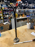 Vtg Brutalist hand-forged iron candle holder Artisanal Metalwork church home got