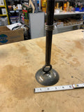 Vtg Brutalist hand-forged iron candle holder Artisanal Metalwork church home got
