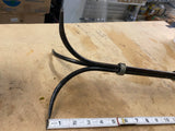 Vtg Brutalist hand-forged iron candle holder Artisanal Metalwork church home got