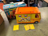 Vintage 1970 Made In USA Mattel Barbie Country Camper Van In Orig Box Incomplete