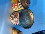 Vtg Ultra Lube Grease Auto Truck Tin Can Oil Gas Service Station Garage Man Cave