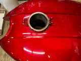 Suzuki GT380 Gas Fuel Petrol Tank OEM Clean inside Dent Red 2 stroke Vtg