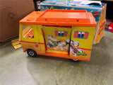 Vintage 1970 Made In USA Mattel Barbie Country Camper Van In Orig Box Incomplete