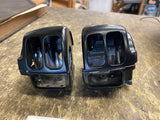 OEM Black Switch Box Covers Softail Sportster Dyna Touring 1996-2006 Harley Fact
