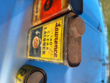Vtg Lawrence "540" Clear Lacquer Tiger Logo Paint tin Can Pgh Auto Truck Oil Gas