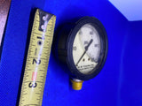 Vtg Oil Filled Pressure Gauge USA Trerice 100psi 50's Machinery Equipment Engin