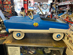 Vtg Garton Pedal Car Police Fire Truck Old Resto 1950's Mark 5 Aeroflite Rare!