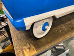 Vtg Garton Pedal Car Police Fire Truck Old Resto 1950's Mark 5 Aeroflite Rare!