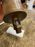 Vtg Lunkenheimer USA No. 6 Fig. 1300 Sentinel Hit Miss Engine Oiler Brass Glass