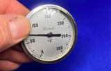 Vtg Rochester thermometer Industrial Commercial 300 5-62010E Machinery Stainless