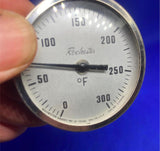 Vtg Rochester thermometer Industrial Commercial 300 5-62010E Machinery Stainless