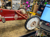 Vtg Murray Ajax Pedal Tractor Car 1950's Chain Drive Ohio Red Unrestored Rare!