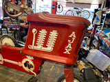 Vtg Murray Ajax Pedal Tractor Car 1950's Chain Drive Ohio Red Unrestored Rare!