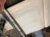 Vtg 1914 Book Allegheny County Courthouse Disorderly Conduct Arrest Warrant PGH!