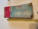 Vtg Fleet Line "Spray King" battery model speed boat Toy 50's Japan Minty Box!