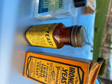Vtg 1920's Quack Ionized Wheat Bottle Box Advertising diet Atlanta Ga Antique