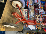 Vtg Murray Ajax Pedal Tractor Car 1950's Chain Drive Ohio Red Unrestored Rare!