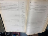 Vtg 1914 Book Allegheny County Courthouse Disorderly Conduct Arrest Warrant PGH!