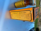 Vtg 1920's Quack Ionized Wheat Bottle Box Advertising diet Atlanta Ga Antique