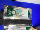 Bard-Parker sterile carbon steel surgical scalpel blades vtg medical tools Doct