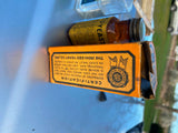 Vtg 1920's Quack Ionized Wheat Bottle Box Advertising diet Atlanta Ga Antique