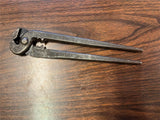 Vtg Antique Early 1920s Made In USA Mckaig Hatch Truck Tire Chain Pliers