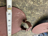 Vtg Fuel Gas Door Auto Truck Chevy ford Dodge Mercury Buick 50's??