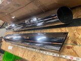 Bad Dad's Long Strokes Slip ON Mufflers Harley Touring FLH Street Road Glide 17^