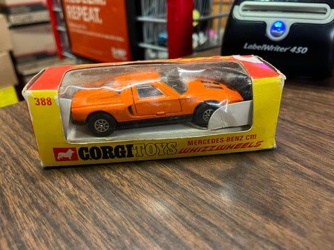 Corgi 388 Whizzwheels Mercedes Benz C111 - Good In Good 1st Issue Original Box