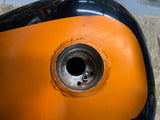 Custom Paint Harley Sportster Gas Fuel tank Peanut 82-03 Chopper 883 1200 Rigid