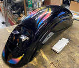 NOS Harley Special Edition Sportster Ironhead Rear Fender Flame Paint 1979-81!