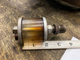 Vtg Drip Feeder Hit Miss Engine Oiler Glass Chrome Small manitawoc Equipment