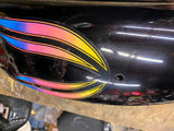 NOS Harley Special Edition Sportster Ironhead Rear Fender Flame Paint 1979-81!