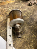 Vtg Drip Feeder Hit Miss Engine Oiler Glass Chrome Small manitawoc Equipment