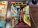 Vintage 1970s DC Comics Lot Of 3 Superman's Pal Jimmy Olsen Comic Books