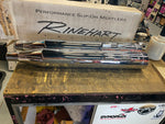 Reinhart Slip on mufflers Harley Touring FLH Street Road Glide Ultra king 95-16
