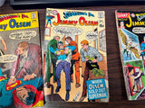 Vintage 1970s DC Comics Lot Of 3 Superman's Pal Jimmy Olsen Comic Books