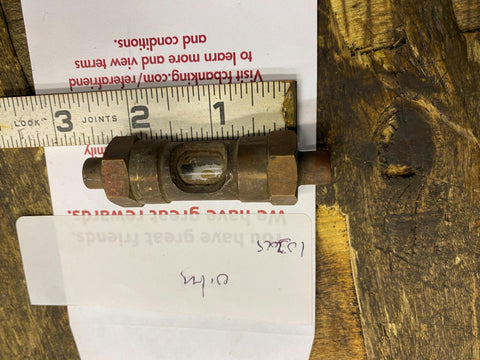 Vtg Drip Feeder Hit Miss Engine Oiler Brass Equipment  Industrial Parts