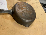 Vtg Griswold #3 Cast Iron Skillet Pan Pours 6" USA Antique Erie pa Cookware