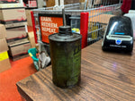 VTG Antique Original Cabot's Tasgon Rust Solvent Green Oil Can Cone Top
