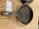 Vtg Griswold #3 Cast Iron Skillet Pan Pours 6" USA Antique Erie pa Cookware