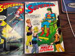 Vintage 1970s DC Comics Lot Of 3 Superman Comic Books