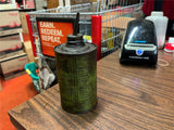 VTG Antique Original Cabot's Tasgon Rust Solvent Green Oil Can Cone Top
