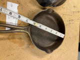 Vtg Griswold #3 Cast Iron Skillet Pan Pours 6" USA Antique Erie pa Cookware