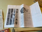1935 Walco American Indian Beadcraft Kit Loom Instructions Vtg Toy Craft Jewelry