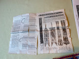 1935 Walco American Indian Beadcraft Kit Loom Instructions Vtg Toy Craft Jewelry