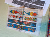 1935 Walco American Indian Beadcraft Kit Loom Instructions Vtg Toy Craft Jewelry