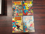 Vintage 1970s DC Comics Lot Of 4 Action Comics Superman Comic Books